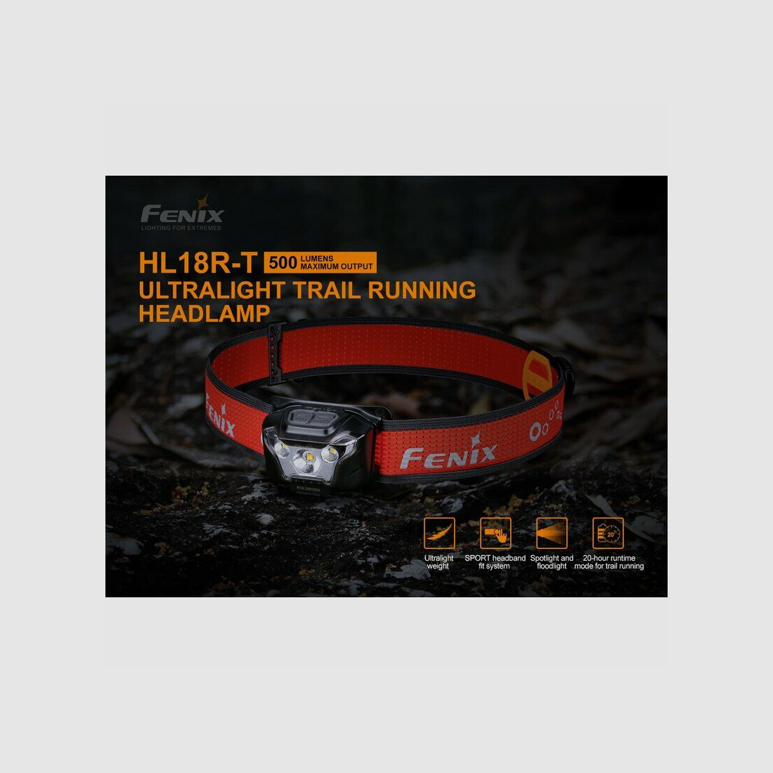 Fenix Linterna frontal Fenix HL18R-T LED