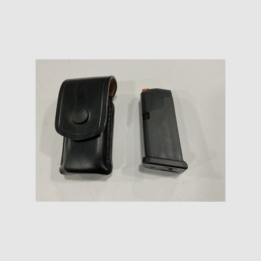 MAGAZINSET GLOCK 26/27 10 SCHUSS MIT MAGAZINTASCHE SICKINGER MAGAZINBOX GLOCK 26 SCHWARZ 10 RD, Bild 2 von 5