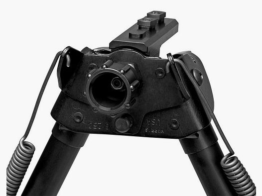 HARRIS Zweibein 6–9" M‑LOK mit Drehgelenk, Quick Deploy