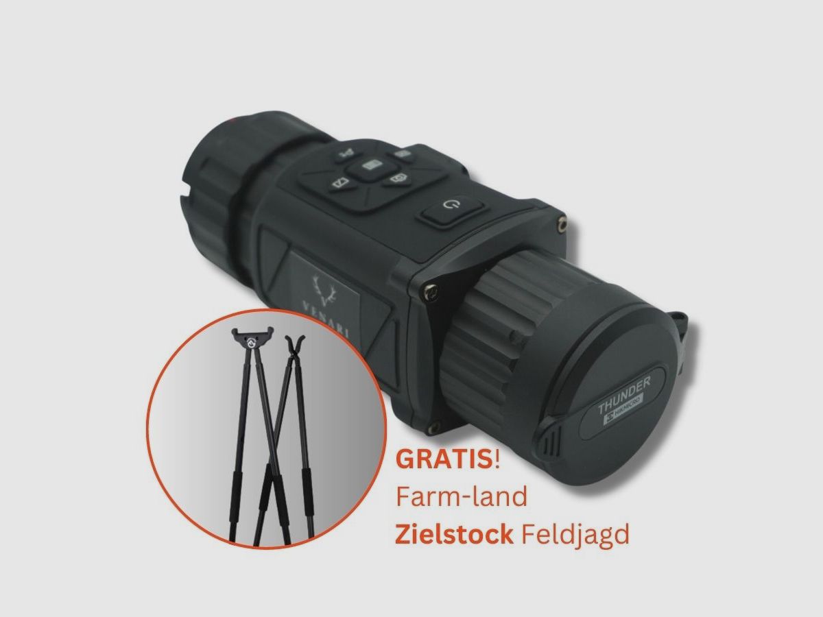 HIKmicro Thunder TE19C mit gratis Farm-land Zielstock Feldjagd