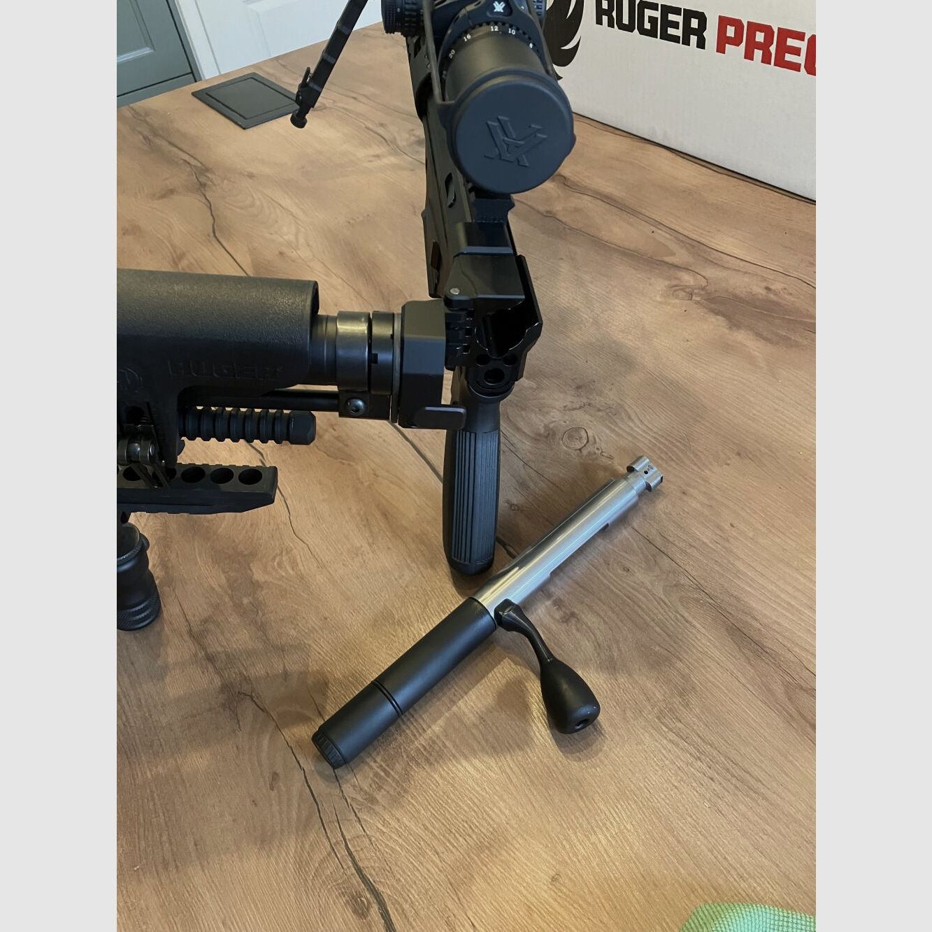 Ruger Precision Rifle inkl. Vortex 5-25x56 Strike Eagle und Zubehör	 6,5mmCreedmoor