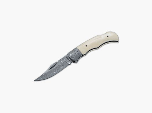 Böker Magnum Damast Knochen Klappmesser - 01MB180DAM