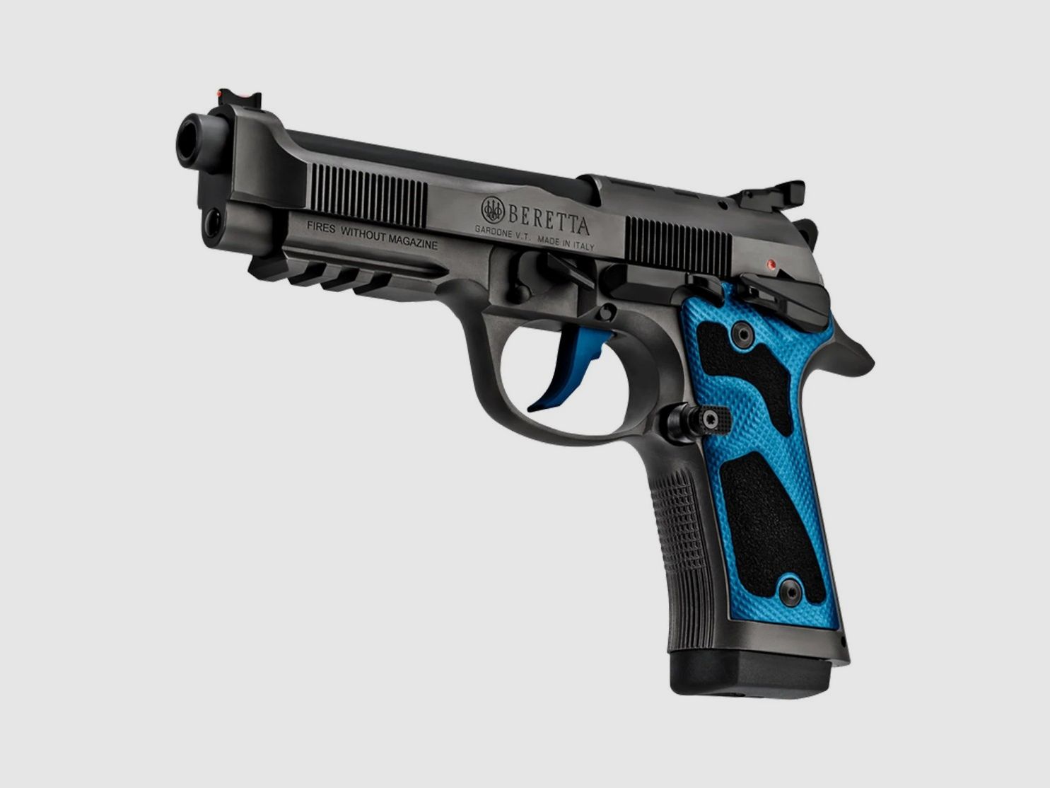 Beretta 92X Performance Optic Dark Series Blau Kal. 9x19mm, Bild 3 von 8