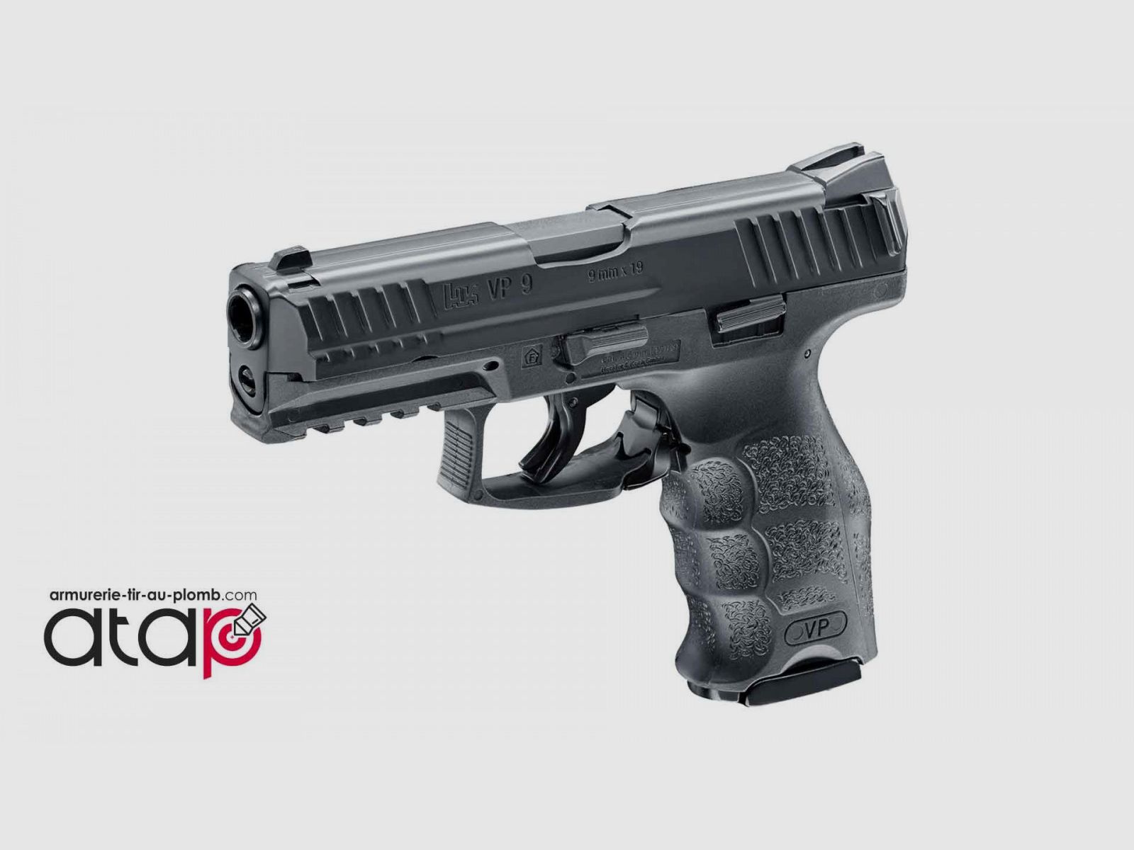 Heckler & Koch VP9 Pistola CO2 a Pallini d'Acciaio, immagine 2 di 3