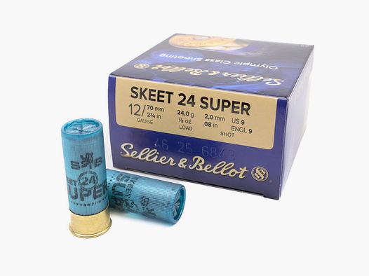 SELLIER & BELLOT 12/70 Super Skeet 2.0mm 24g