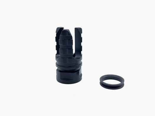 Schmeisser ''NO FLASH'' frein de bouche, 9mm Luger