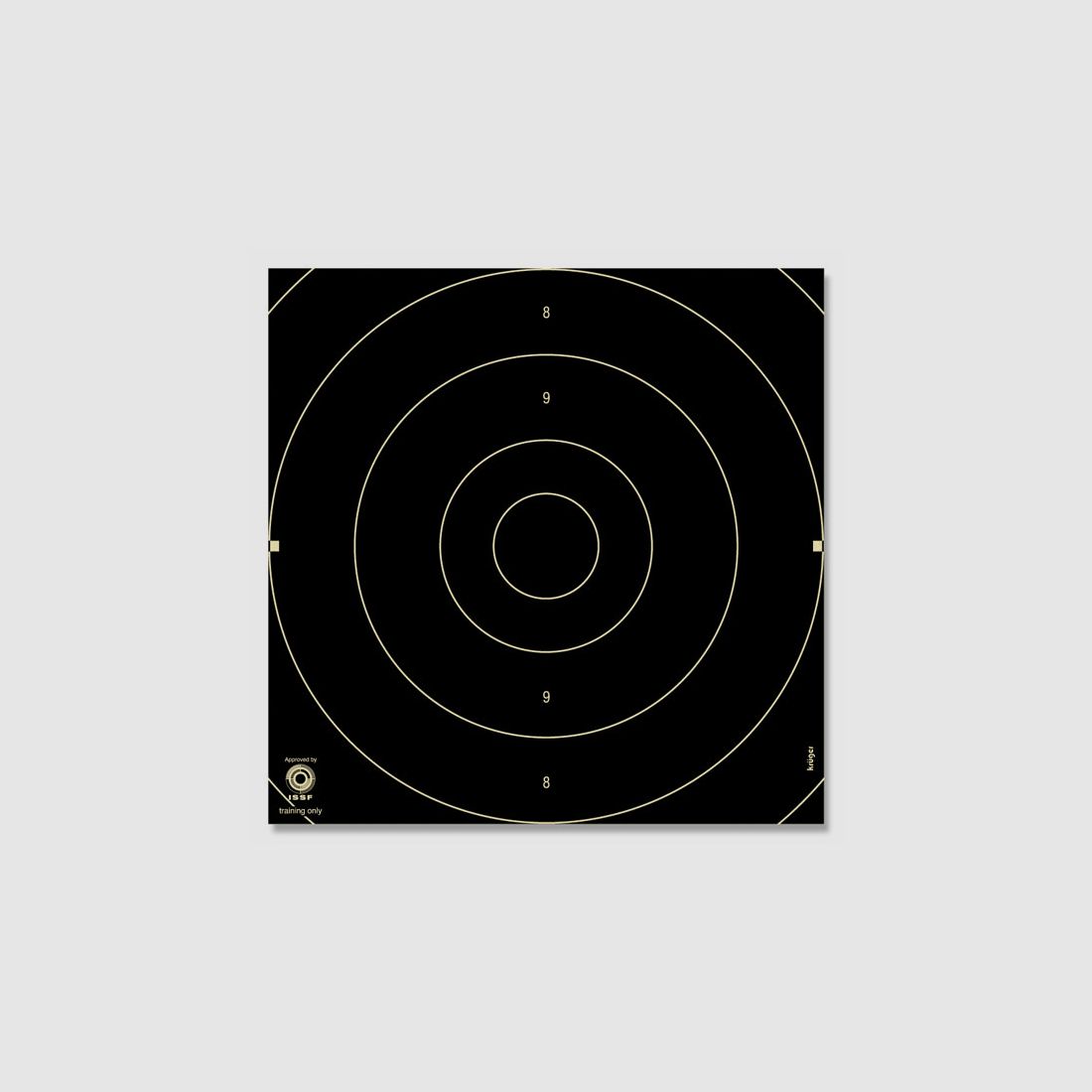 KRÜGER shooting targets - 3230 - rapid fire/duel mirror 25m