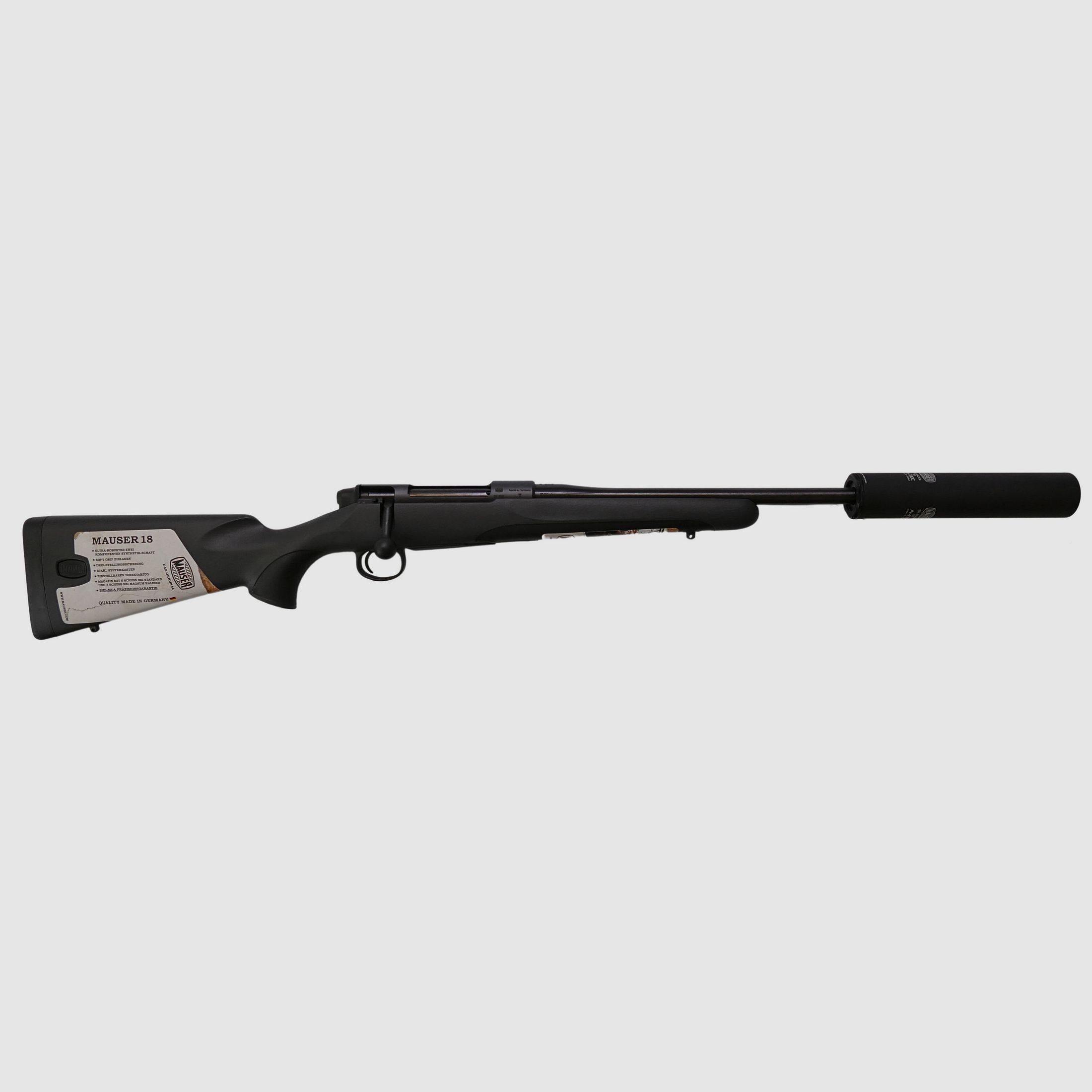 Mauser M18 MG M15x1 LL51 cm .308Win Jong Jager Pakket Herhalingsgeweren