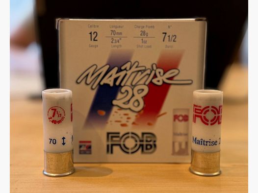 FOB Maitrise 28 - 12/70 - 28g - No. 7.5 (2.4 mm) - Lead