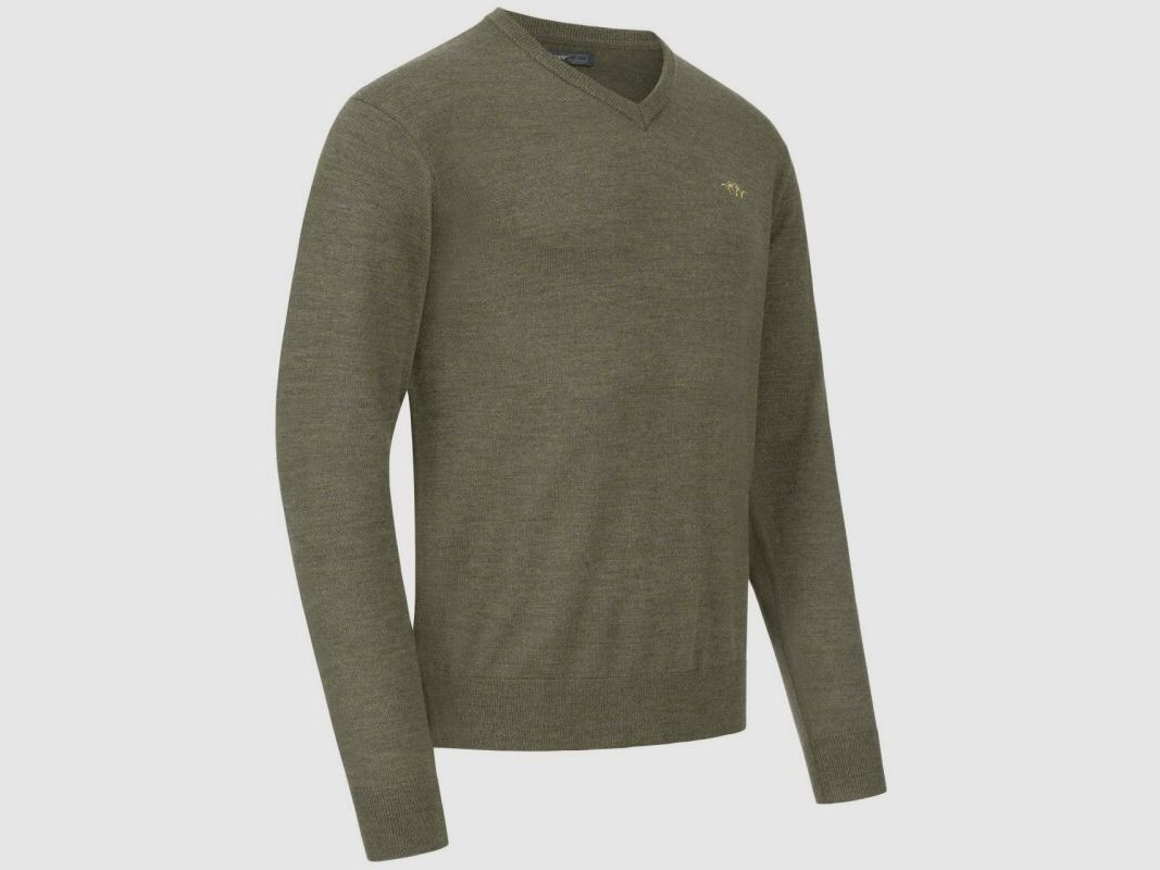 Maglione V-Neck Merino da Uomo Blaser