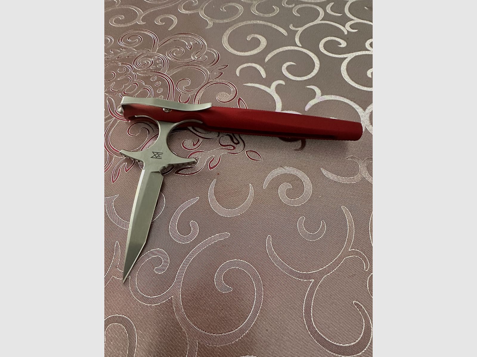 Midgards Messer Hellebarde Red Aluminium 