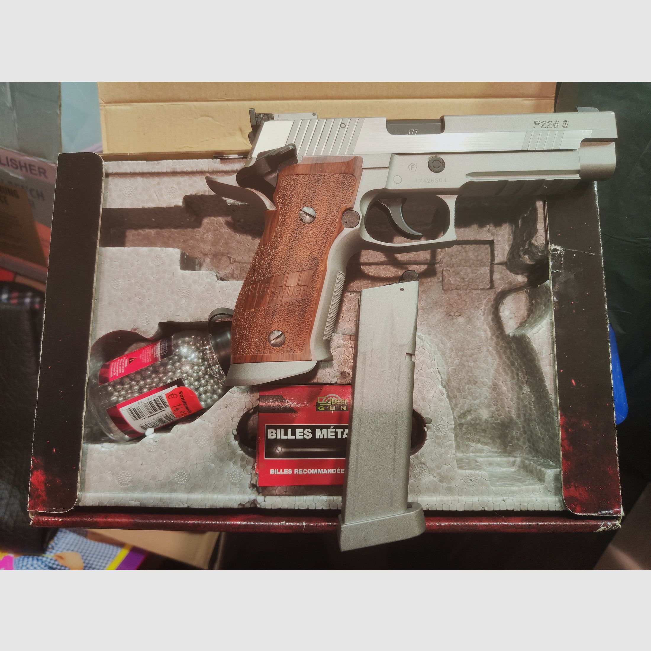 Sig Sauer P226S X-Five CO2 4,5mm BB Blowback selten