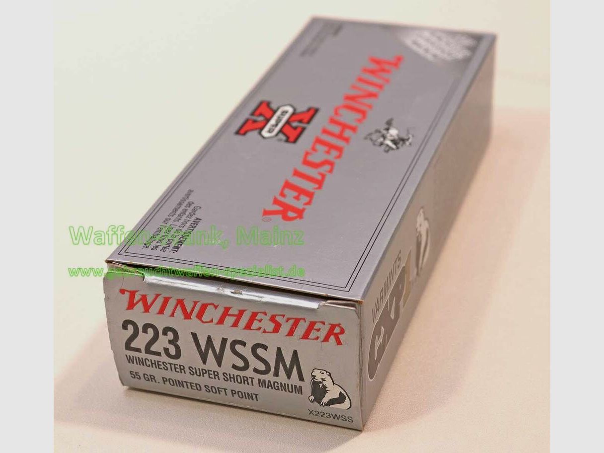 Winchester - USA Rifle Cartridges .223 WSSM
