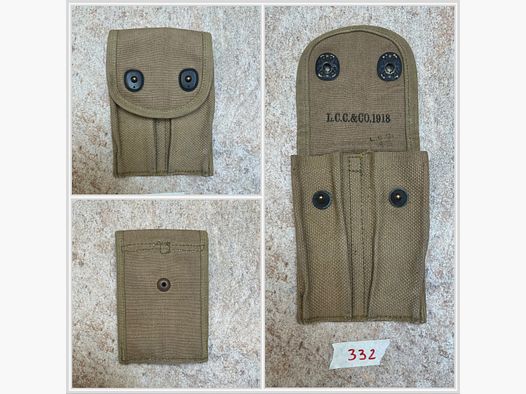 Originale COLT 1911 MAGAZINTASCHE WK1 für US-ARMY - WW1 - 1918