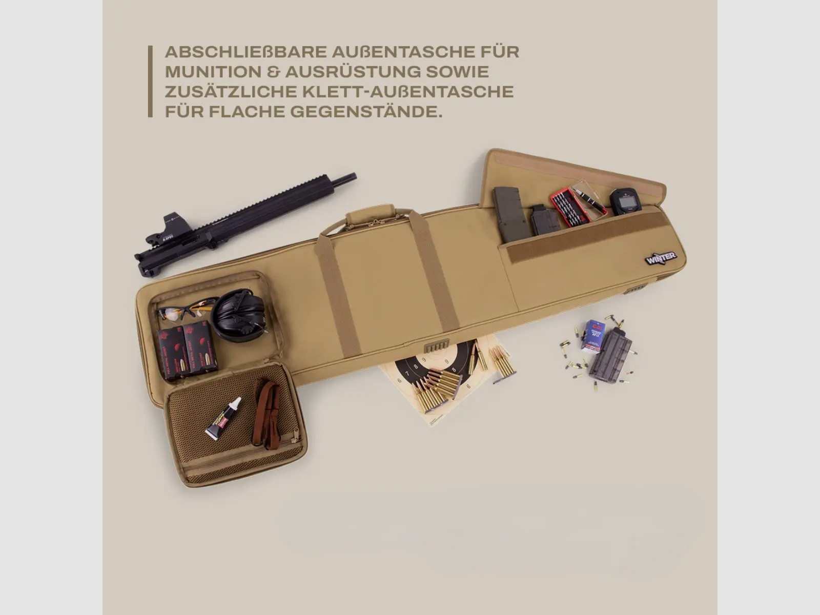 Winter Waffentasche Dune 130 cm