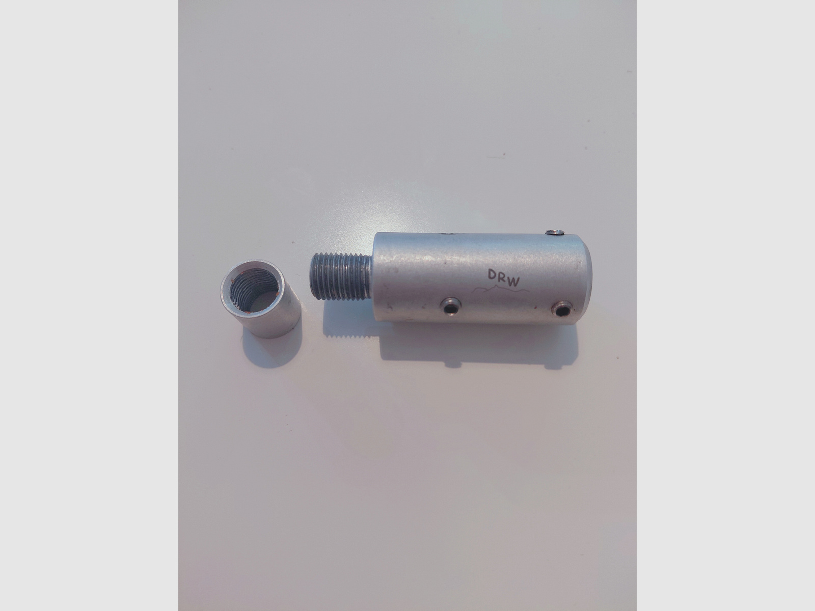 SCHALLDÄMPFER/ Mündungsbremse Adapter für Luftgewehr 4,5-5,5mm