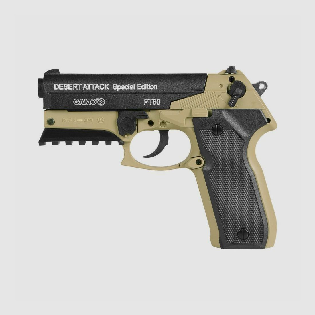 Gamo PT-80 Desert Co2 Pistool NBB 4,5mm Diabolo