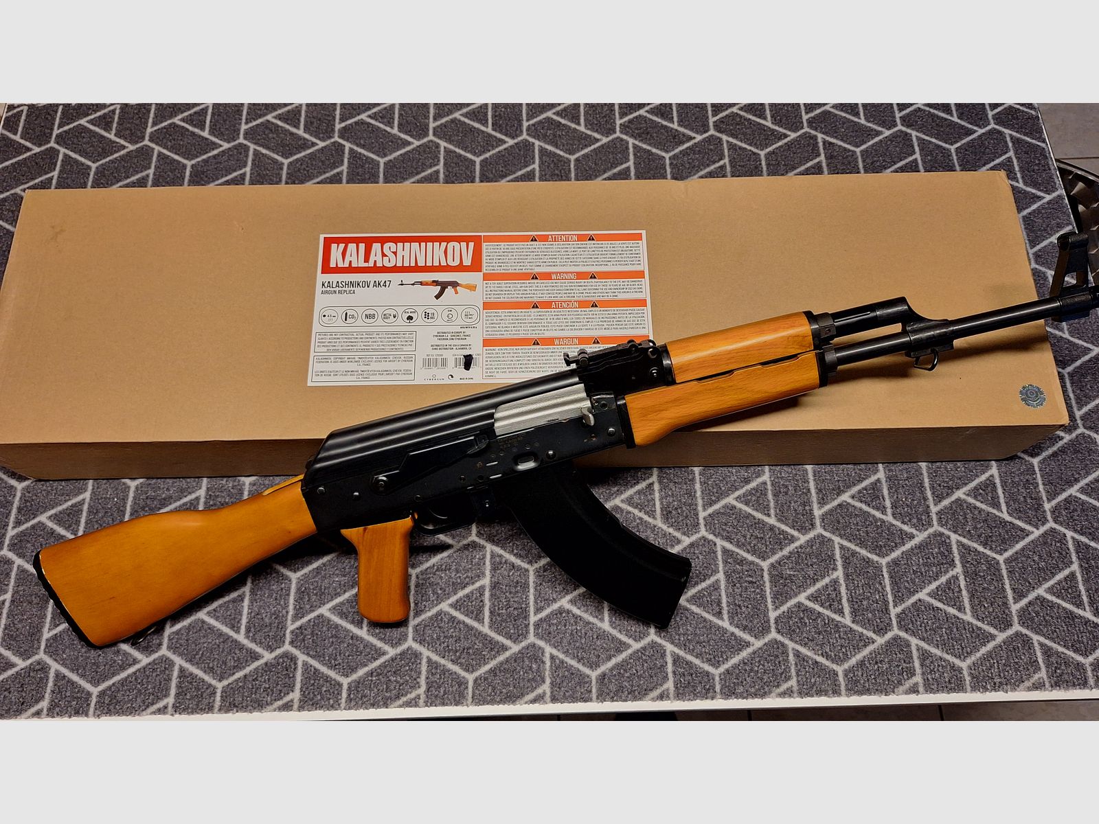 Kalashnikov AK47 G.S.G. Co2-Luftgewehr 4,5 mm-NEU!