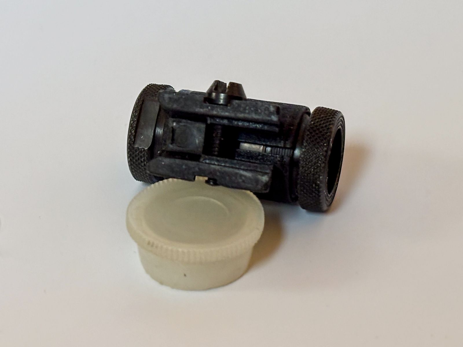 Diottra di precisione Walther modello LG 55 M KK + tunnel per mirino