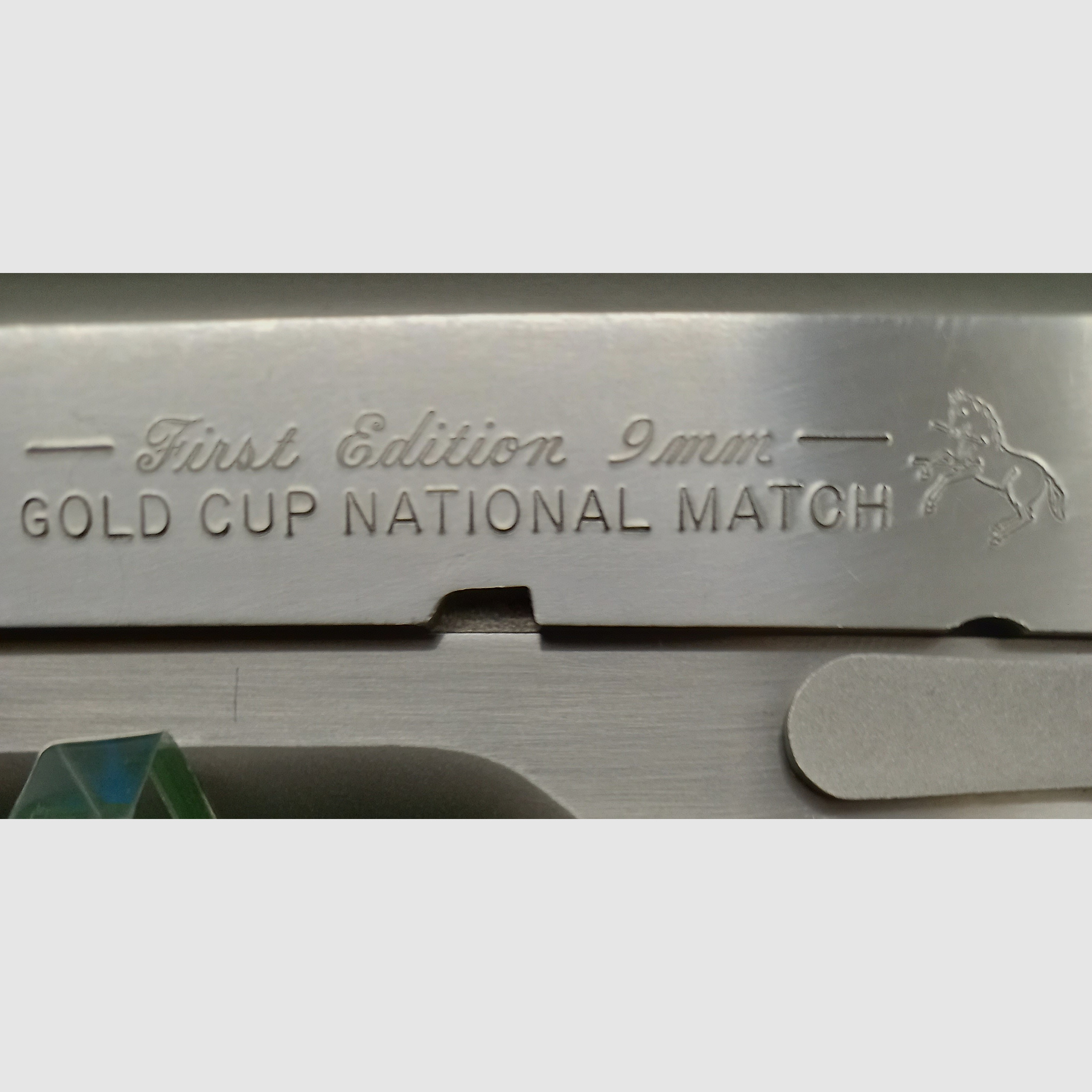 Colt Gold Cup National Match as First Edition in caliber 9mm Luger