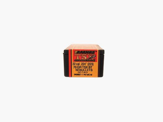 BARNES GESCHOSSE TSX Kal.22 GR70