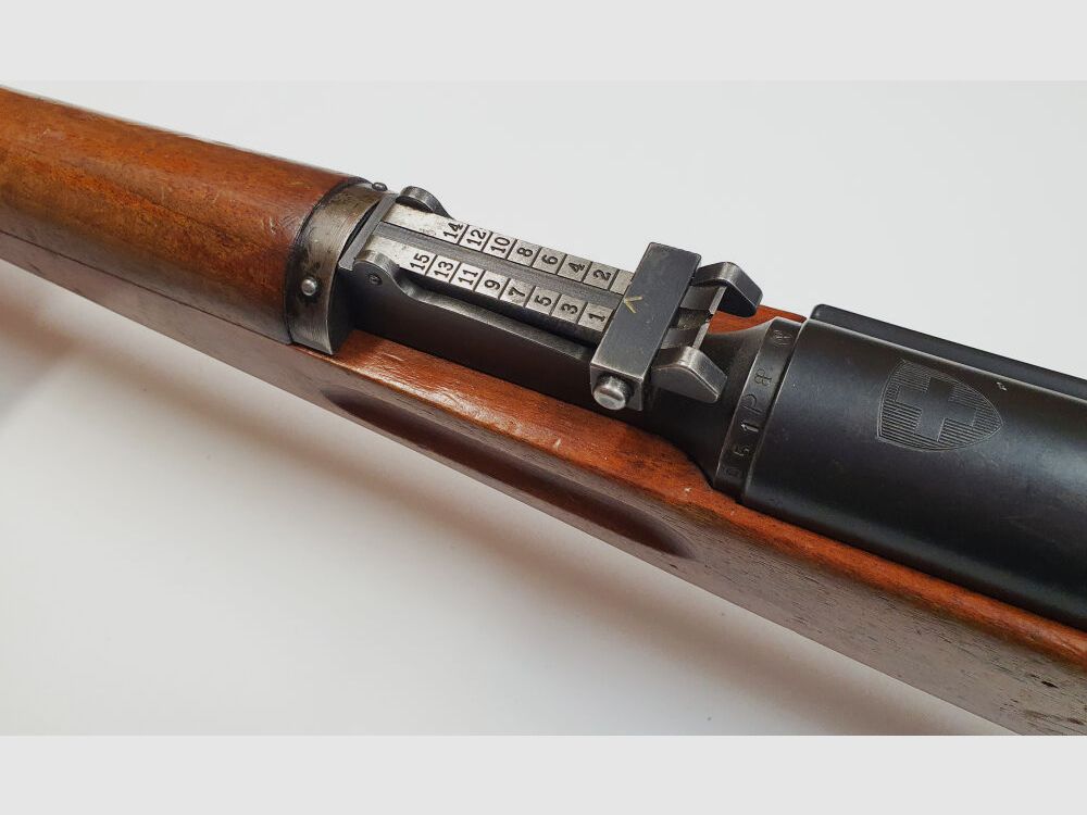 Bern Weapons Factory Swiss K31 caliber 7.5x55 Swiss complete matching numbers + Hämmerli