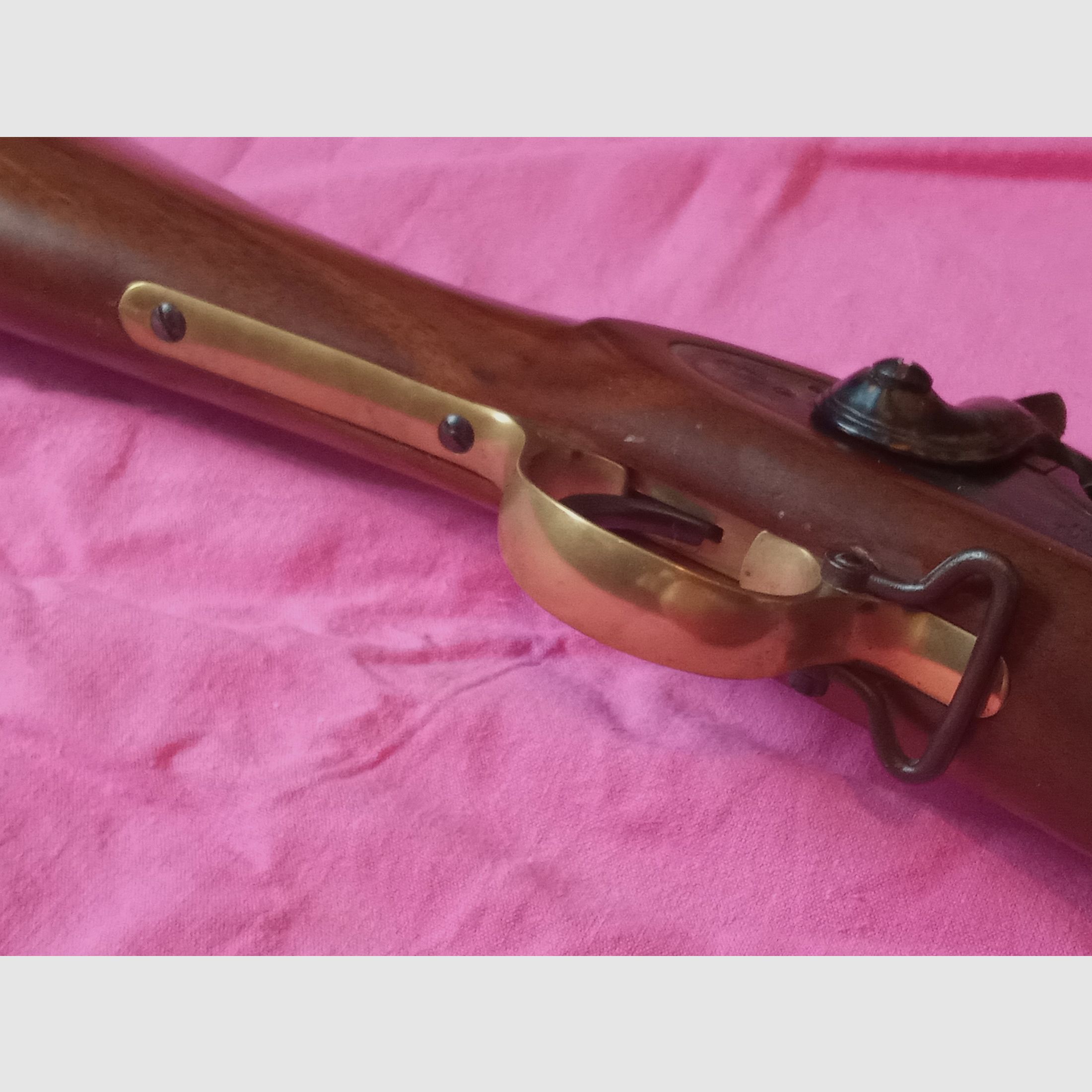 Fusil PEDERSOLI Enfield 2 Bandes Pat 1858 à Percussion Cal 577