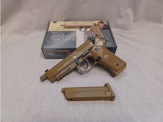 Beretta M9A3 FM FDE / 4,5 mm BB / BlowBack / CO2 / Pistole / OVP (54)