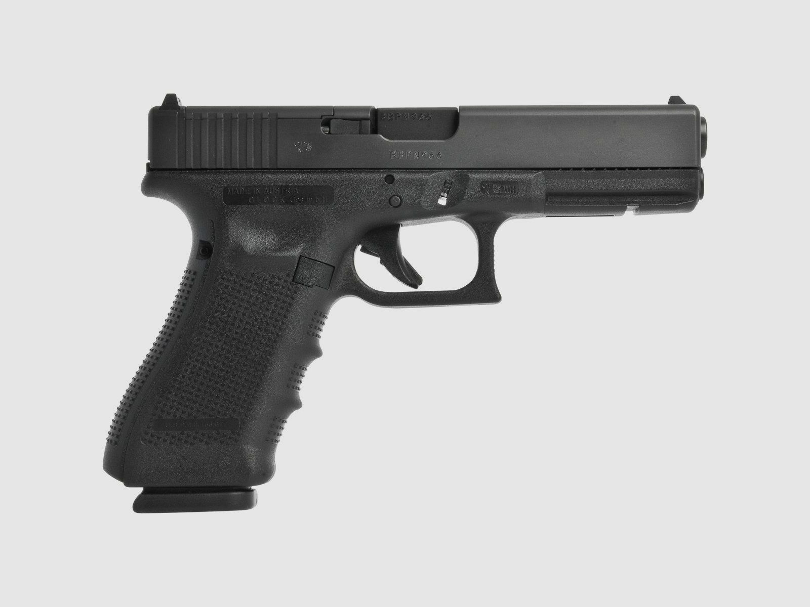 Glock 17 Gen4 MOS + Gewindelauf Pistole