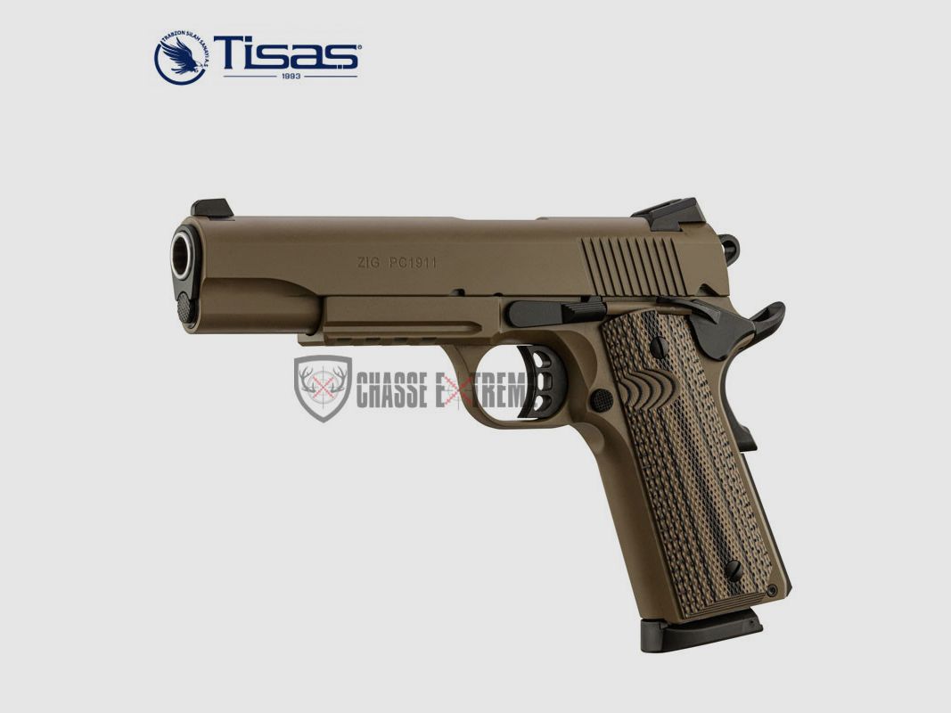 TISAS Zig Pc 1911 Fde Pistool Kal. 45acp 5'', afbeelding 3 van 7