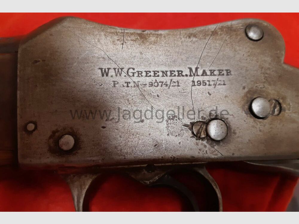 Zielona strzelba policyjna System Martini ewentualnie Kal.14