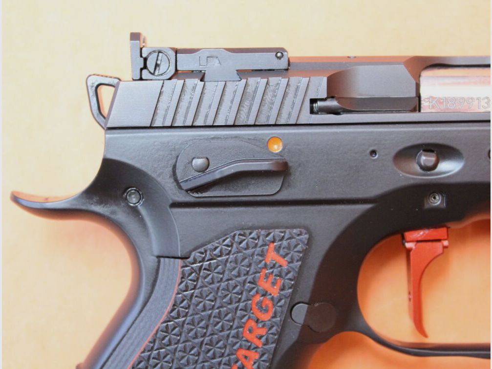 CZUB CZ Ha.Pistole 9mmLuger CZUB CZ SHADOW2 TARGET 5" SA-Abzug/ 122mm Lauf/ @3 Magazine CZ 75 (9mmPara/9x19)