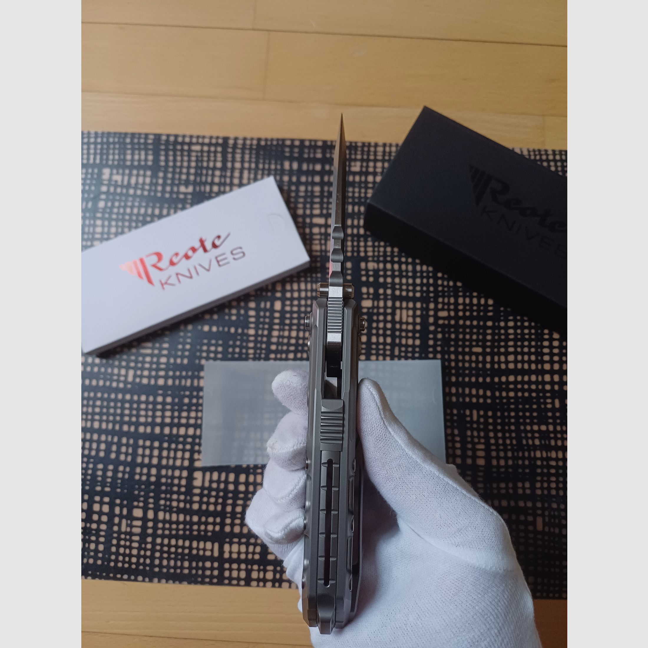Reate Knives T1000 V1 CPM-3V S/N: 517 TOP condition, image 9 of 14