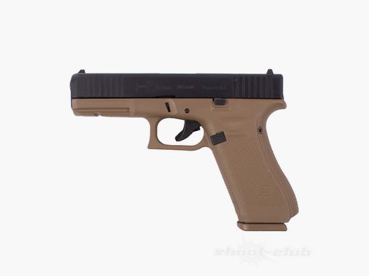 GLOCK	 Glock 17 Schreckschusspistole Gen5 9mm PAK COYOTE