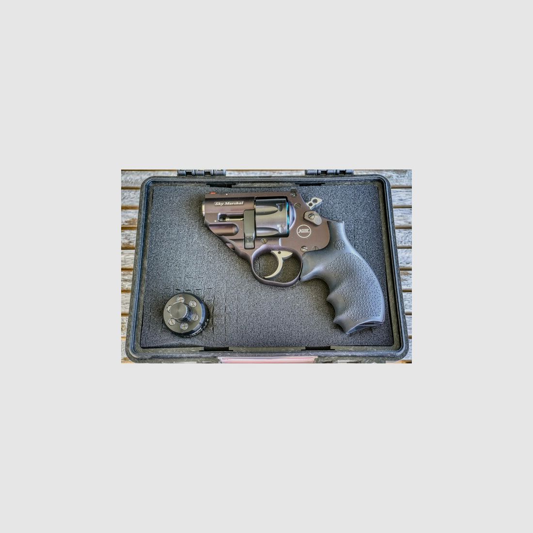 Korth Sky Marshal 9mm Luger aus 1. Hand in sehr gutem Zustand Rarität