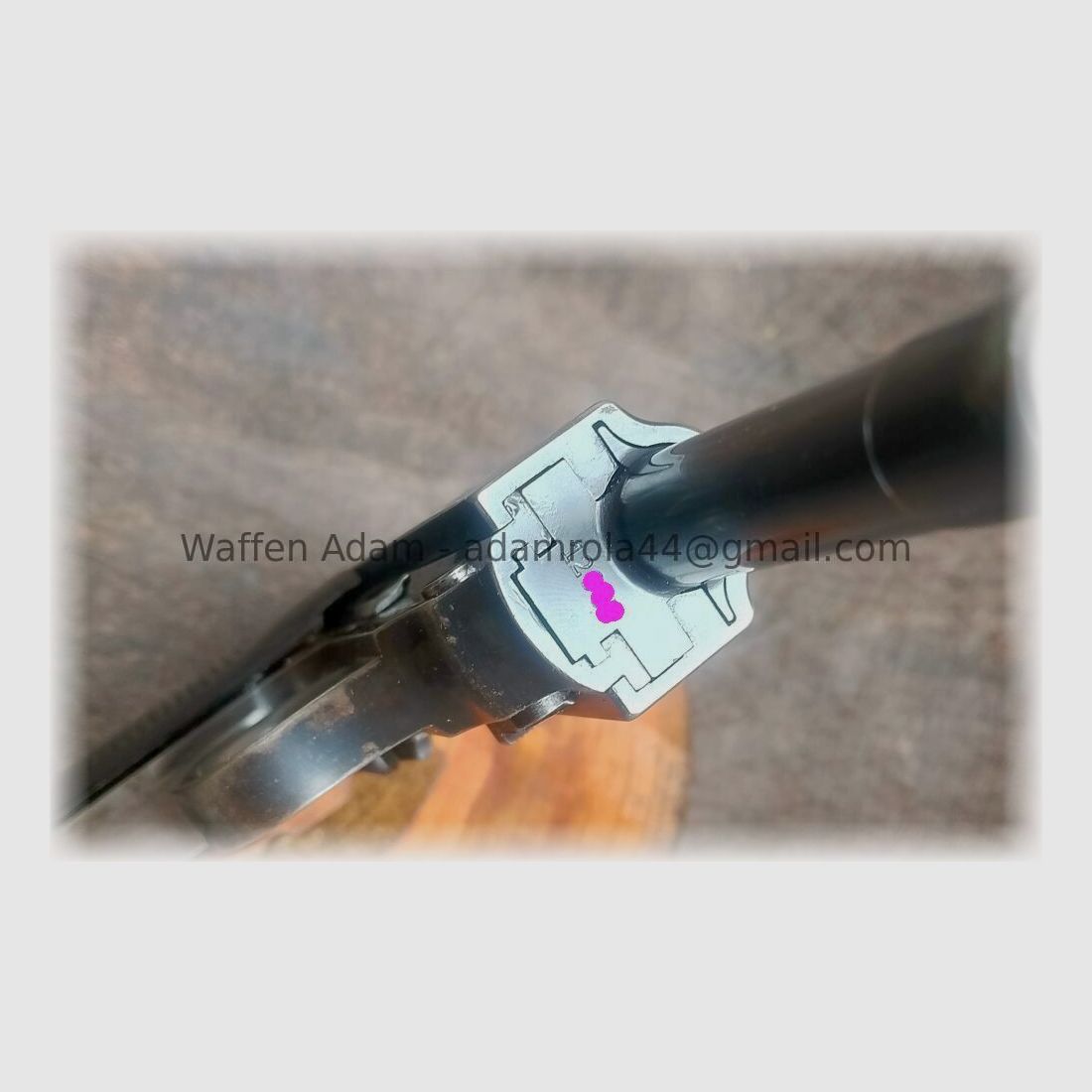 Carl Walther Zella Mehlis P.38 Nullserie, Var. III