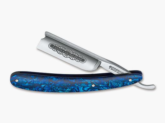 Rasiermesser Blue Shell 7/8 Barber´s Notch