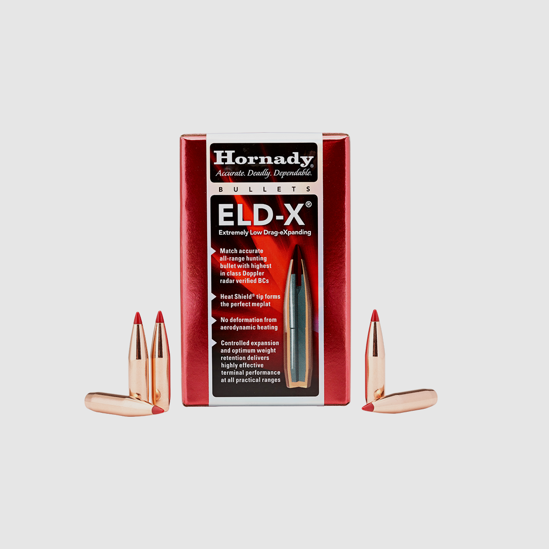 Hornady Bullets .308, 178gr, ELD-X, 100 pcs