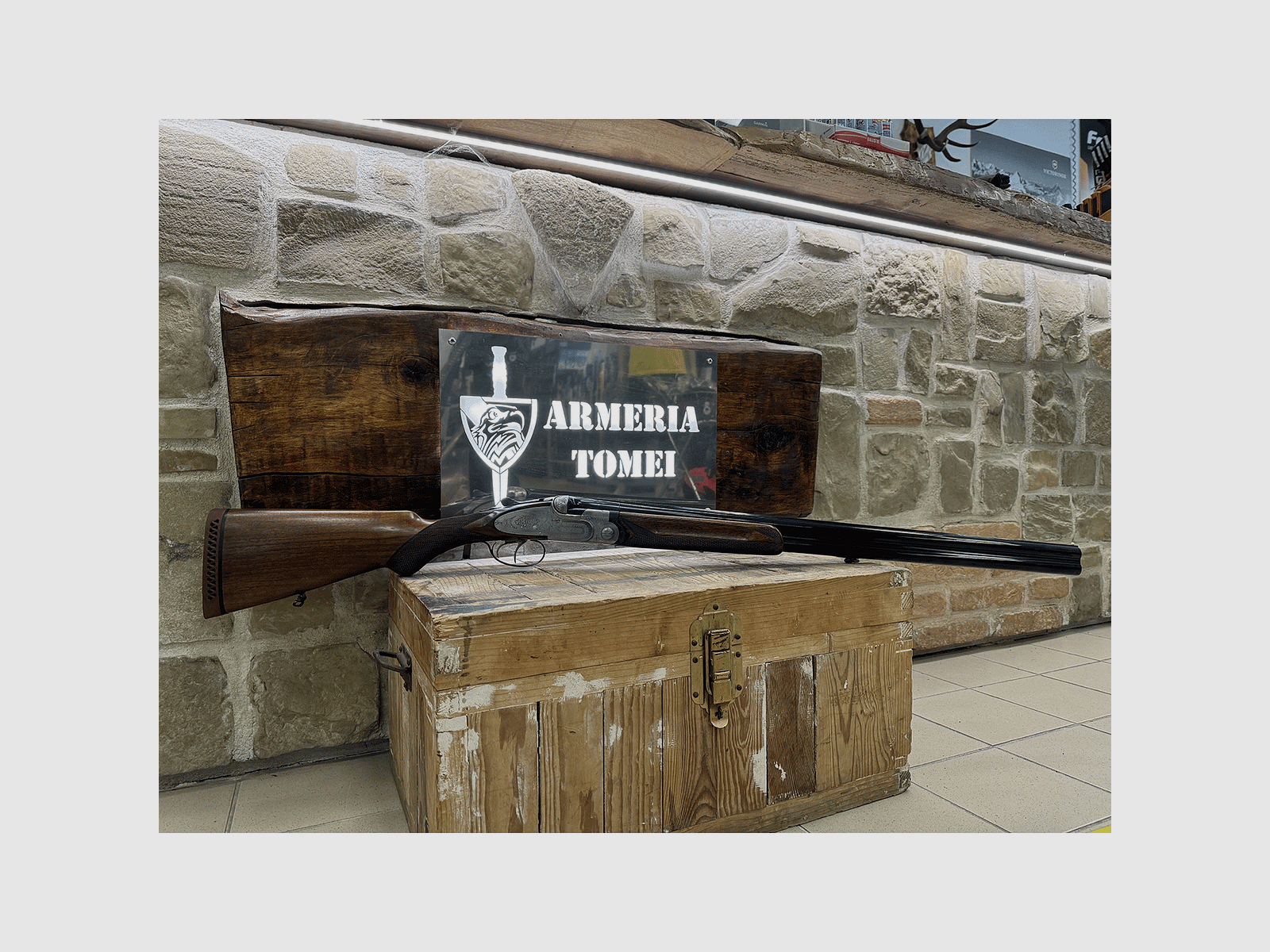 USATO – FUCILE SOVRAPPOSTO – BERETTA MOD. S2 cal. 12, immagine 1 di 7