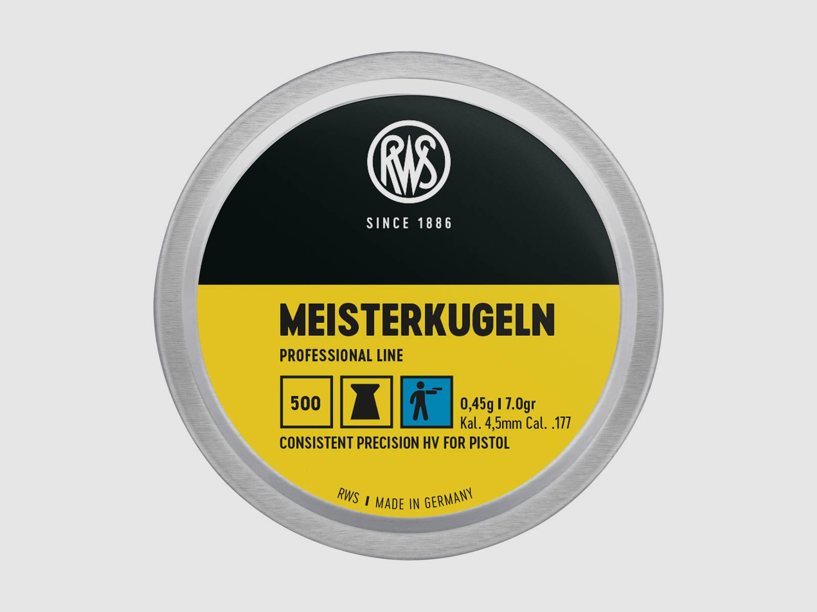 RWS 4,49mm Meisterkugeln HV 0,45g  Professional Line