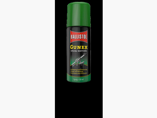 Ballistol Gunex Special Weapon Oil Spray 50ml Care Product