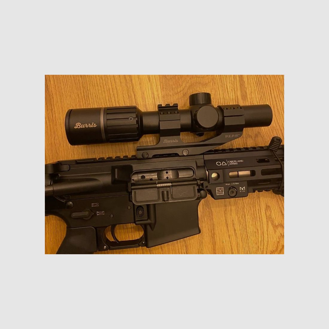 Burris RT-6 1-6x24mm, Ballisic AR, con montaje (sin FastFire 3)