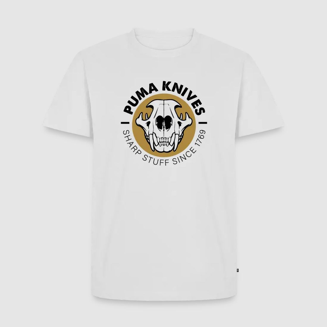 Heren Premium T-Shirt Skull Frontal Sharp Stuff, afbeelding 29 van 30