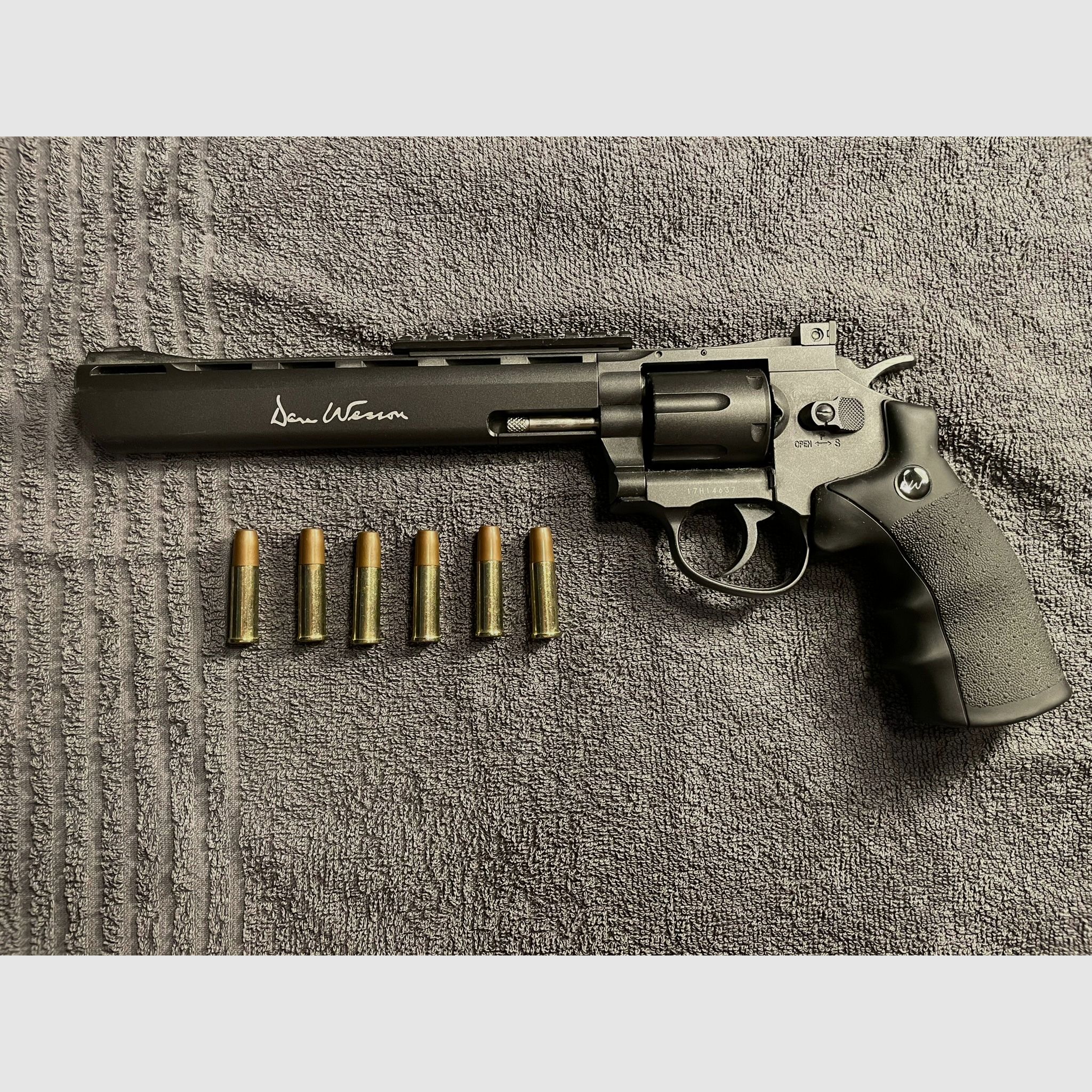 ASG Dan Wesson 8 Zoll 4,5mm BB CO2 Revolver 3 Joule