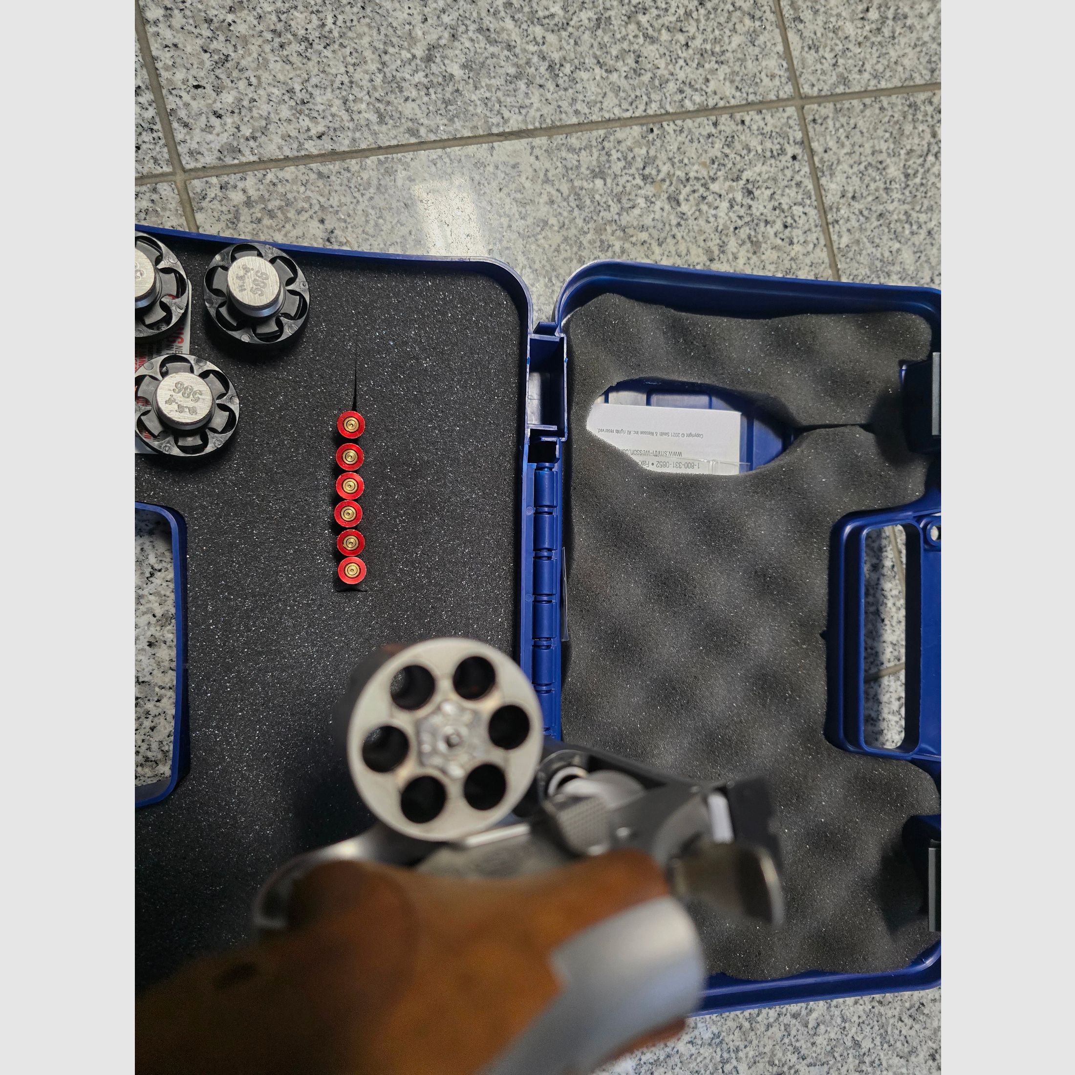 Smith & Wesson 686 Target Champion .357
