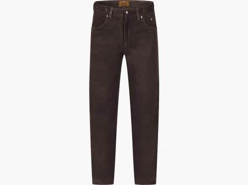 il Lago Prestige Nubuklederhose Herren (Braun) | 48