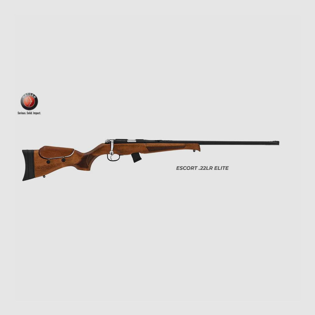 HATSAN ESCORT WOOD ELITE LL 22'' .22lr black, Bild 1 von 2