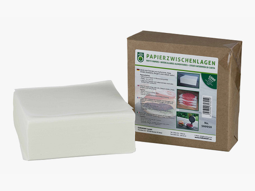 Paper interlayer for burgers/1000 pieces