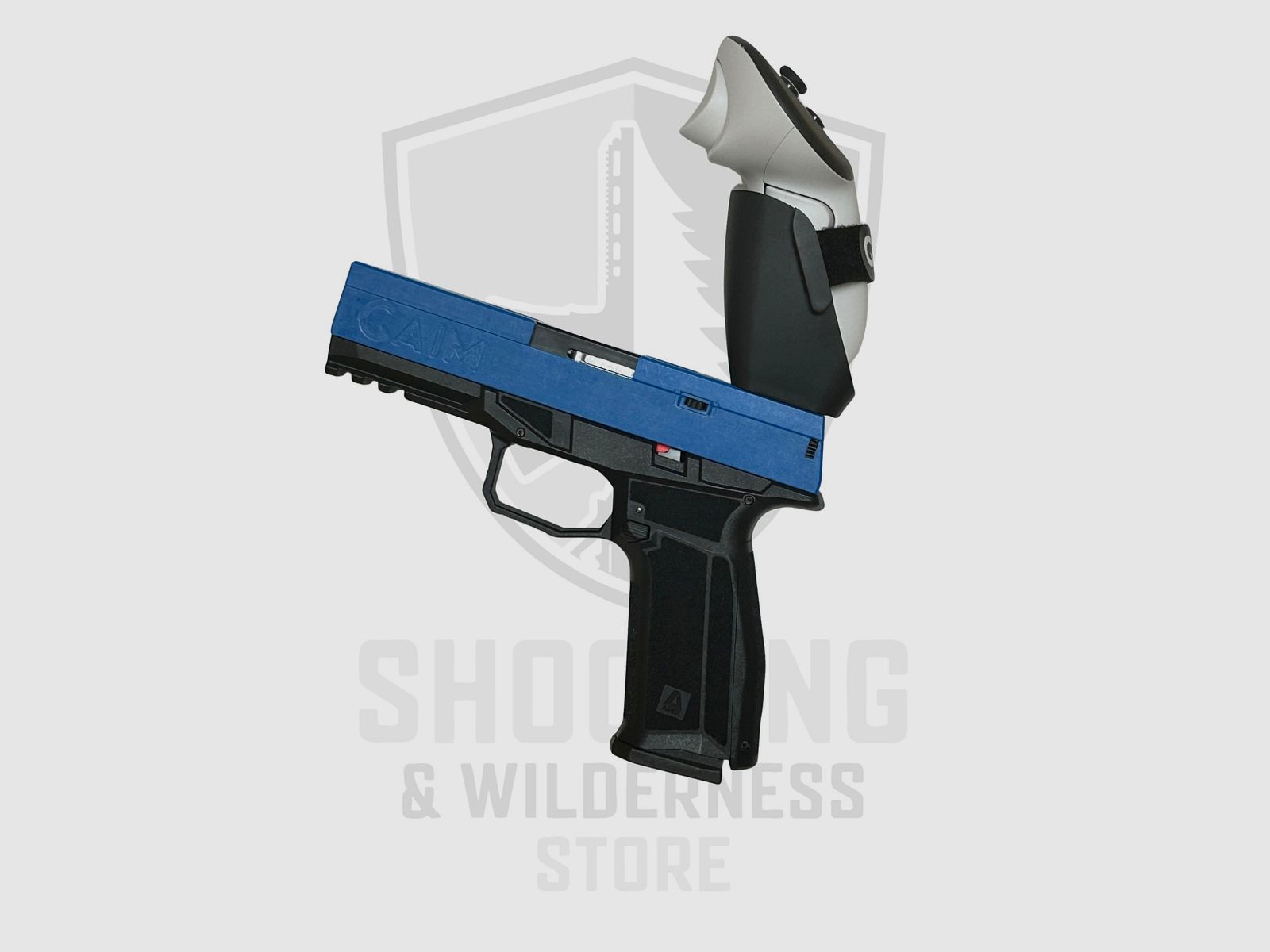 GAIM SPORT SHOOTING con pistola GAIM, immagine 1 di 2
