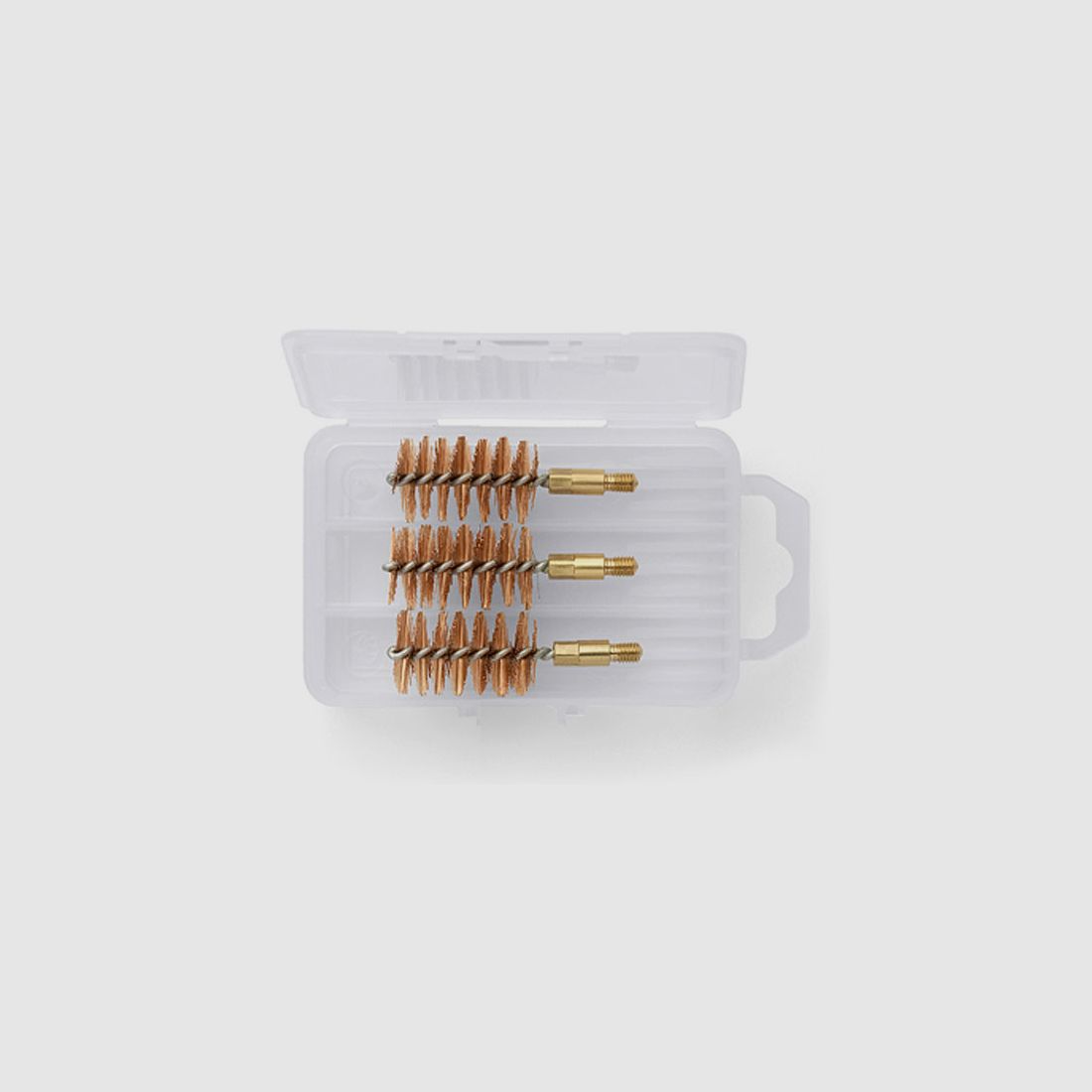 Eyselein bronzen borstels extra kort voor revolvers in een 3-delige set kaliber 9mm / .38/.357